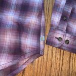 Carhartt Fairview Lavendar Shadow Plaid Top size S Photo 3