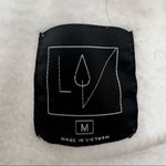 Lime & Vine White Rose Gold Zipper Cropped Sweatshirt Size M Photo 6