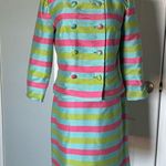 Vintage 1950's Mara by Romay Sakowitz Houston Dress Suit
Size XS Pink Photo 0