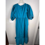 Karlie Women's Teal Midi Dress Size M Photo 6
