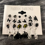Halloween Themed Earrings Set Photo 0