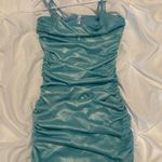 Lucy in the Sky  Mini Dress teal Photo 0