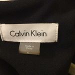 Calvin Klein  Black Sheath Dress Womens Size 6 Sleeveless Asymmetrical Hemline Photo 1