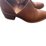 Madewell Women's Size 8.5 Leather Pointed Toe Brady Western Boho Bootie Boots Photo 1