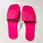 Old Navy Women’s Quilted Jelly Slide Sandals Polarized Pink NWT Sz 6 Photo 5