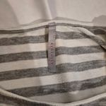 Red Lolly Striped Gray T-Shirt Dress With Pockets Size Medium Photo 2