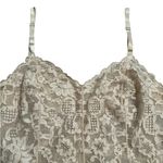 Vanity Fair Vintage 70s Nylon Lace Lingerie Slip Set Coquette Cream Size Small Photo 1