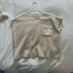 Sincerely Jules cream knot cropped sweater  Photo 0