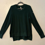 Alo Yoga dark green glimpse long sleeve sweater size medium Photo 0