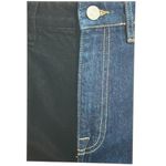 frame denim FRAME BLUE LE JANE TWO TONE HIGH RISE STRAIGHT LEG JEANS SIZE 26 EUC #3179 Photo 2