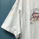 Vtg Harrison sleeping puppies I Don't Do Mornings LAS VEGAS nightshirt dog shirt White Size undefined Photo 3