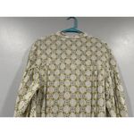 Sandro  Paris Magy Floral Jacquard Shirt Dress Long Sleeve EU 42 XL Photo 4