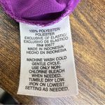 Allen B by Allen Schwartz Purple 2 Piece Cami & Sheer Top with Ruffles Size XL Photo 14