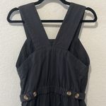 Everlane  The Fatigue Apron Jumpsuit, Black, Size 0 Photo 8