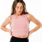 Zyia Muted Pink Hi-Neck Stronger Tank Photo 0