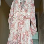 Karlie Pink And White Floral Dress Photo 2