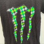 NWOT Argyle Pattern Monster Energy Logo tshirt Black Size undefined Photo 0