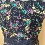 Free People RARE Vintage Open Side Scallop Lace Trim Dress - size small Photo 3
