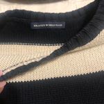 Brandy Melville  Oversized Striped Crewneck Sweater Photo 2