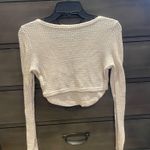 Amazon  Long Sleeve Cropped Top Square Neck Photo 1