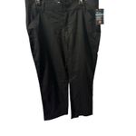 Dickies NWT  Women's Straight Flex Twill Pant Pants, Rinsed Black, Size 14 SH Photo 2