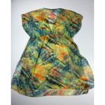 Pineapple Cove Dress Sheer Colorful‎ V Photo 5