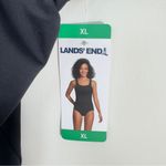 Lands' End Lands’ End Black Modest 1 Piece Swimsuit XL NWT Photo 5