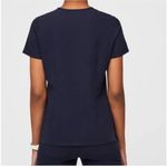 FIGS women’s Catarina One Pocket Scrub Top Navy Blue Classic V-Neck medium Photo 2