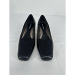 Naturalizer  Womens Black‎ Leather /Stretch Material Heels Janet Size 8.5M Photo 1