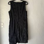 Old Navy  Dress Womens‎ 16 Black Sleeveless Floral Eyelet Embroidered Midi Cotton Photo 8