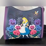 Lounge Fly  Disney Alice in Wonderland Alice & Flowers Convertible Purse Photo 2