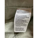 Chico's Women So Slimming Girlfriend Slim Leg Crop Size 6 Green Eyelet Hem Vaca Photo 7