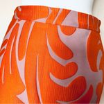 Ann Taylor Orange & Purple Jacquard Textured Pencil Skirt Photo 1