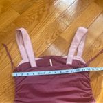 Free People  2 Tone Cropped Tank in Wild Ginger Combo Cotton Sz Medium Photo 9