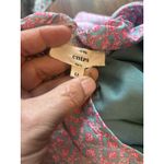 Entro Pink & Green Halter Maxi Dress Size Medium Sundress Formal Bump Friendly Photo 7