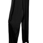 Elegant Black Women's Sleepwear Pants. Drawstring & Elastic Waist Size L Size L Photo 4