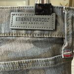 Etienne Marcel Zippered Camouflage Jeans $228 29 Green Photo 5