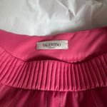 Valentino Garavani Topstitched jersey mini skirt pink Size 8 Photo 4