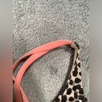Lululemon  Leopard Print Sports Bra with Pink Straps Photo 4