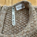 Leo And Nicole By Stitch Fix Beige Knit Sweater Pullover Size Large Shirt Top Photo 5