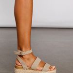 Soda Nude/ natural Platform Espadrille Photo 1