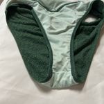 Cupshe COPY -  Emerald/Gold high Rise Bikini Bottom Size Md-NWT Photo 3