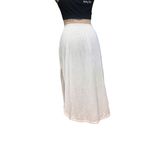 Shadowline Long 30” White/Ivory Half Slip Women Size Medium Vintage White Photo 4