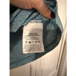 Nike  dri-fit green hooded athletic long sleeve top M Photo 3