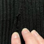 INC  WOMENS CARDIGAN BLACK‎ LARGE OPEN FRONT LONG SLEEVE Photo 3