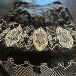 Yoana Baraschi embroidered skirt in black/white. GUC Photo 2