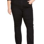 Universal Standard Womens  Marne Bootcut Jean in Black Stretch Photo 0