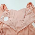 MORE TO COME Khloe Ruffle Sleeve Mini Dress in Blush Medium Pink Photo 8