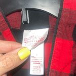 Wondershop Black Red Plaid Buffalo Check Long Sleeve Pajama Shirt Small Photo 1