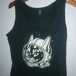Anvil  L Cosmic Kitty Star Traveler Tank Top Photo 4